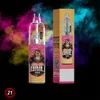 Autêntico RandM Tornado 7000 Puffs Descartáveis E Cigarros Pod Dispositivo 1000mAh Bateria 14ml E Líquido Cartucho Preenchido Bobina de Malha RGB Luz Brilhante Vape Pen Kit