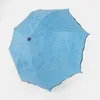 8K 무지개 햇볕이 잘 드는 비오는 우산 3 배 홀드 스 태양 그늘 우산 휴대용 강한 바람 방전 우산 사용자 정의 가능한 로고 BH7689 TYJ