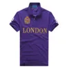 Produits de luxe de haute qualité City Edition Col Polos à manches courtes 100% coton Grand T-shirt brodé pour hommes S-6XL