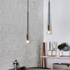 Pendant Lamps Nordic Restaurant Led Creative Glass Kitchen K9 Crystal Art Lighting Model Room Dining Bedside Chandelier