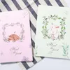 Gift Wrap 5pack Creative A5 Letter Pad Cartoon Animal Envelope Set Cute Paper för Office School