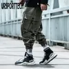 Pantaloni da uomo Cargo Uomo Hip Hop Harem Pant Streetwear Harajuku Track Jogger Pantaloni sportivi in cotone Techwear Pantaloni maschili 220930