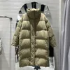 Womens Down Parkas Women Long Down Jacket Casual Style Autumn Winter Thick Coats and Parkas Female Outwear 220930