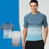 Intimo modellante da uomo T-shirt sportiva da uomo Sweat Shirt Intimo dimagrante Intimo modellante in cotone Body da uomo ortopedico