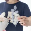 ギフトラップ10 PCS/ロット大きなサイズの葉の静脈ステッカー美的花植物スティックラベル装飾日記スクラップブッキング用品