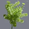 Decorative Flowers Six Heads Of Lysimachia Artificial Plant Home Display Pography Props Green Decoration