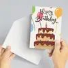 Karty pozdrowieniowe 24pcs Eco Endryczni urodziny Unikalne urodziny Duży szczęśliwy zestaw dla dorosłych i dzieci piszący błogosławieństwo 10x15 220930