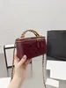 Kids Bags CC Bag Wallets 2022 ss bags early autumn F/W classic mini quilting cosmetics case box Crossbody shoulder bag at the top metal shake handshan