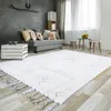 Teppiche Indien Handgemacht Wohnzimmer Türkei Nordic Home Schlafzimmer Teppich Kelim Teppich Bodenmatte Arbeitszimmer Marokko mit Quaste