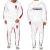 Men's Tracksuits 2022 Spring Autumn Kenworth Logo Print Custom Made Warm Spliced Men Pullover Hoodie Pants Pocket Casual Man Sportswear Set