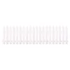 Dekoracje świąteczne 10pcs White PVC Picket Fence Odłączane drzewo miniaturowe domowe ogród ogród świąteczny Dekoracja przyjęcia weselnego