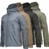 Men's Trench Coats Men's Long Sleeve Camouflage Thick Zipper Windbreaker Windproof Hood Jacket Coat Male Casual Thin Military Outwear