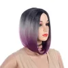 短いコスプレウィッグカーリーヘアカラーロングウィッグファクトリーの供給