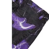 Jeans pour hommes Y2K Pantalon Vintage Vibe Style Lightning Print Tie Dye Droit Hip Hop Rétro Harajuku et Femme 220930