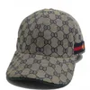 Ball Caps 2022 MENS Canvas Baseball Hat Projektanci czapki czapki kapelusze kobiety zamontowane czapka moda Fedora list pasek Mężczyznę Casquette Beanie Bonnet 001