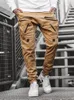 Casual Pants Men New Military Tactical Joggers Cargo Sweatpants Mens Sportswear Solid Pencil Pants Multi-Pocket Trousers Workout