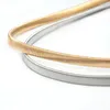 Bälten Elegant klänning Kvinnor Metal Leaf Buckle Elastic smal stretch Midjeband Creative Design Belt Accessory Thin Chain