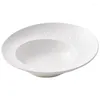 Plates Nordic Tableware Ceramic Plate Household Straw Hat Vegetable Western Pasta Sets