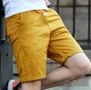 Pantalones cortos para hombres Drop 2022 Summer Cotton Men Fashion Boardshorts Breathable Male informal cómodo talla grande M-5XL