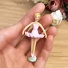 Decorative Objects Figurines DIY music box mechanism with flexible rotating shaft ballerina Birthday gift Christmas unusual giftsgift 220930