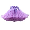 Skirts Womens Tutu Solid Fluffy Tulle Princess Ball Gown Pettiskirt Women's Ballet Party Performance For Girls