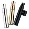 Packaging Refillable Perfume Bottles Gold Silver Black Perfume Atomizer Travel bottles glass spray bottles for essential oils fragrance