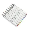 Markers 30406080Colors Dual Head Art Pen Oily Alcoholic Sketch Marker Brush Supplies for Animation Manga Draw 220929
