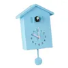 Wall Clocks Sweeping Clock Cuckoo ABS Plastic Telling Time Living Room Table