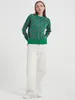 Kobiety swetry Wixra Women Soft O-Neck Pullover ciepłe dzianie jesienne zima kobieta swobodna streetwear top 220929