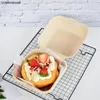 Hediye Sargısı 50 PCS Tek Kullanımlık Çevre Dostu Bento Kutusu Yemek Depolama Yemek Hazırlık Öğle Yemeği Meyve Salatası Hamburger Kek Ambalajı Yazılabilir