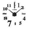 Wall Clocks DIY 3D Numeral Acrylic Clock Fashion Quartz Living Watch Room Stickers Home Mute Decoration M7W5