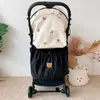 Storage Bags Fancy Pouch Bear Head Embroidery Reusable Washable Born Baby Care Diaper Bag Stroller Caddy