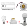 Lamp Holders E27 Base Sound And Light Voice Control Delay Switch AC220V LED Bulb Holder Sensor Lighting Accessories For Corridor