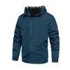 Autumn New Men Kurtka WITROOF Casual Hooded Bomber Jackets Męski wiatraka Outdoor Spółki