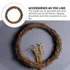 Decorative Flowers Christmas Vine Wreath Natural Twig Grapevine Wreaths Holiday Garland