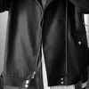 Giacca da motociclista oversize nera in pelle sintetica Mauroicardi primavera casual Giacche in pelle moda coreana allentata casual per il marchio 220930