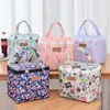 Dinnerware Sets Portable Lunch Bag Thermal Insulated Cooler Picnic Storage Bags Shoulder Box Tote Travel Handbag