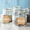 Geschenkomschakeling 150 stks bruine kraft papieren sticker labels roll vintage blanco afdichting tags voor kantoorclassificatie pottencontainers