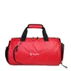 Duffel Bags Moda Feminina Bolsa de Viagem Vermelha de Grande Capacidade Impermea Nylon Sport Duffle Organizador de bagagem