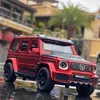 Diecast Model car 1/32 G700 G65 SUV Alloy Simulation Metal Toy Off-road Vehicles Sound Light Collection Childrens Gift 220930