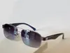 Neue Modedesign-Männersonnenbrille ARTIST III mit quadratischem Rahmen, exquisite K-Gold-Brille, beliebte und großzügige High-End-UV400-Schutzbrille für den Außenbereich