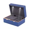 СМОТРЕТЬ Организатор коробки коробок с коробками с компактами Compact Compact Case Case для колец серьги, часы для свадебной спальни ванная комната