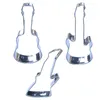 Moldes de cozimento 3 PCs Música Guitar