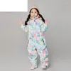 Skiing Suits Ski Suit Set Baby Children's Boys' Conjoined Girls' Waterproof Snow Country Warm Keeping Equipment