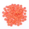 12x3mm Blue Orange Multicolor White Red Turquoises Round Rondelle Spacer Pärlor Tillbehör för smycken som tillverkar BG324