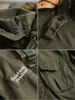 Herrenjacken M65 Jacke Lose Armbinden Doppelkragen Militärischer taktischer Stil Klassische männliche Outfits 220930