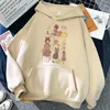 Hoodies femininos Swewewirts Studio Ghibli Totoro Anime Japonês Capuz de desenho animado Capuz do capuz espirituoso Miyazaki Hayao Sweatshirt 90s Com capuz gráfico 220930