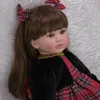 Dolls KEIUMI 24 Inch Reborn 60 cm Cloth Body Realistic Princess Girl Baby For Sale Ethnic Kid Birthday Xmas Gifts 220930