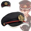 Bérets Anime Toilettes aux toilettes Hanako-Kun Yugi Amane Cosplay Chattes toilettes Bound Navy Style Hanako Kun Cap Costume Accessoires