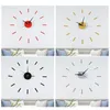 Horloges murales sans poinçon sans cadre horloge autocollants 39 39 cm acrylique bricolage décoration silencieux Simple pour la maison salon chambre